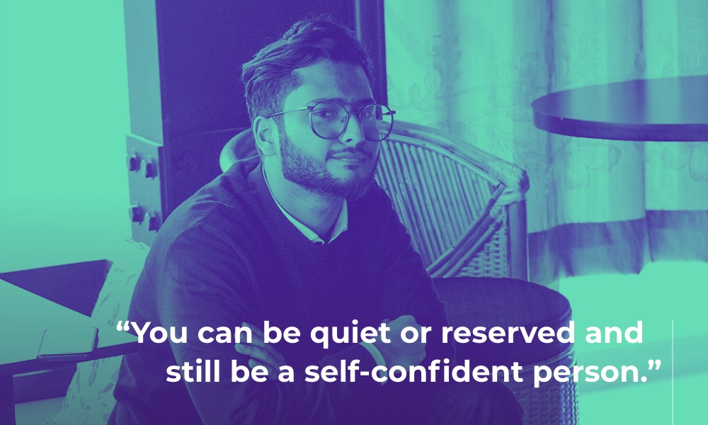 Quiet or reserved