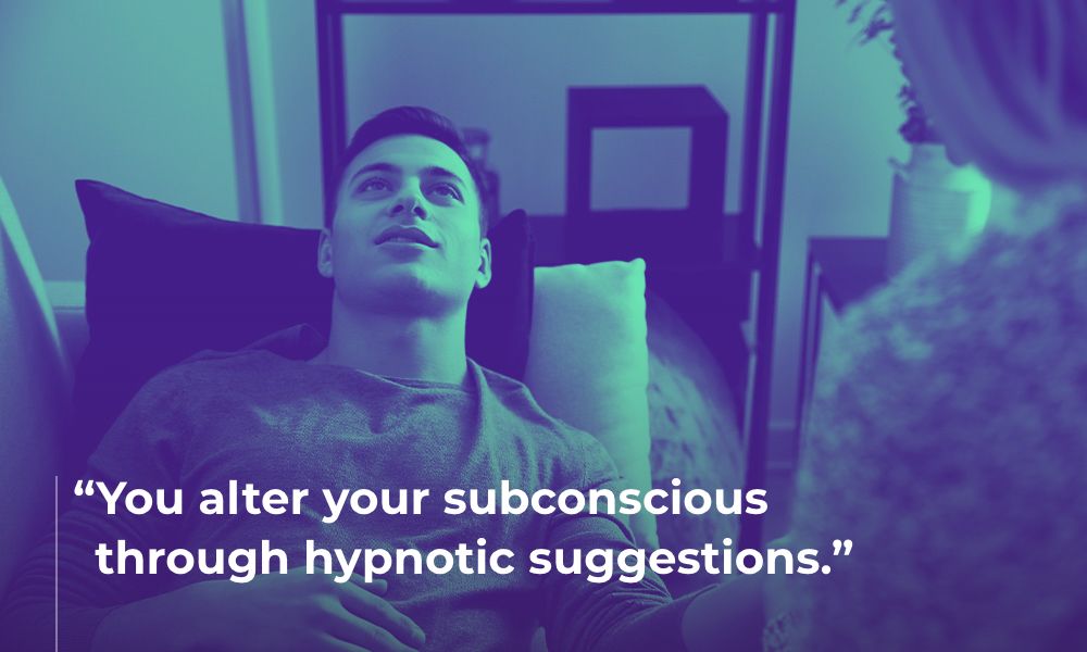 Man in Hypnotherapy